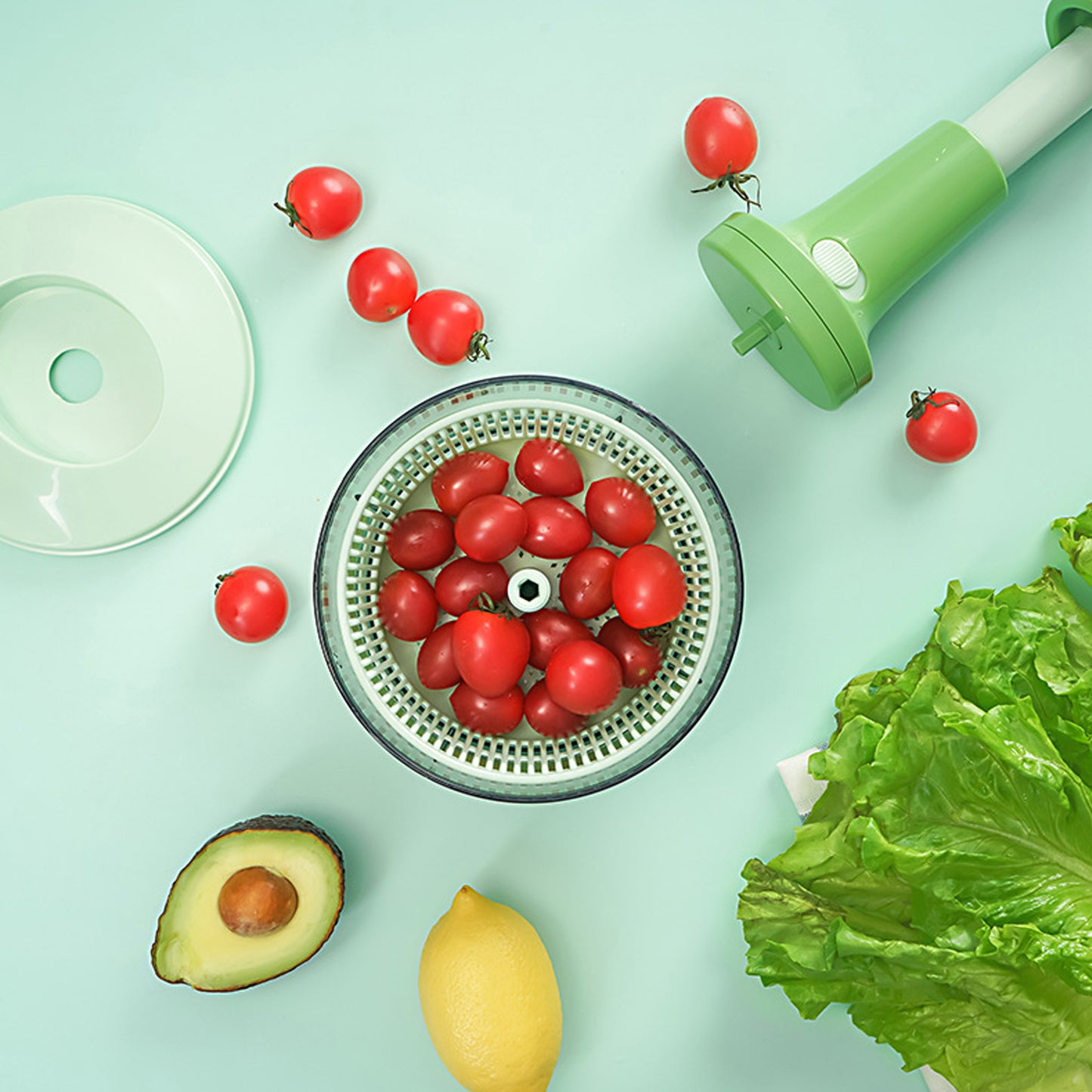 Cuisiland 1.1L Press Chopper (White)