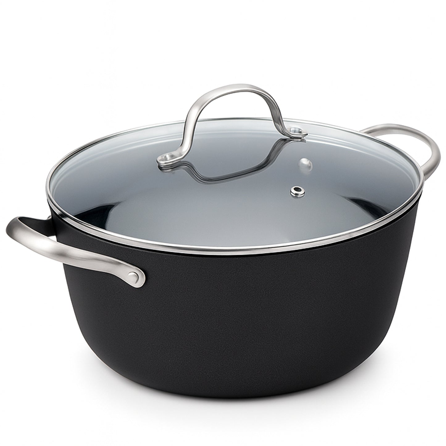 Cuisiland 7QT/11.5'' Honeycomb Cast Iron Casserole with Lid