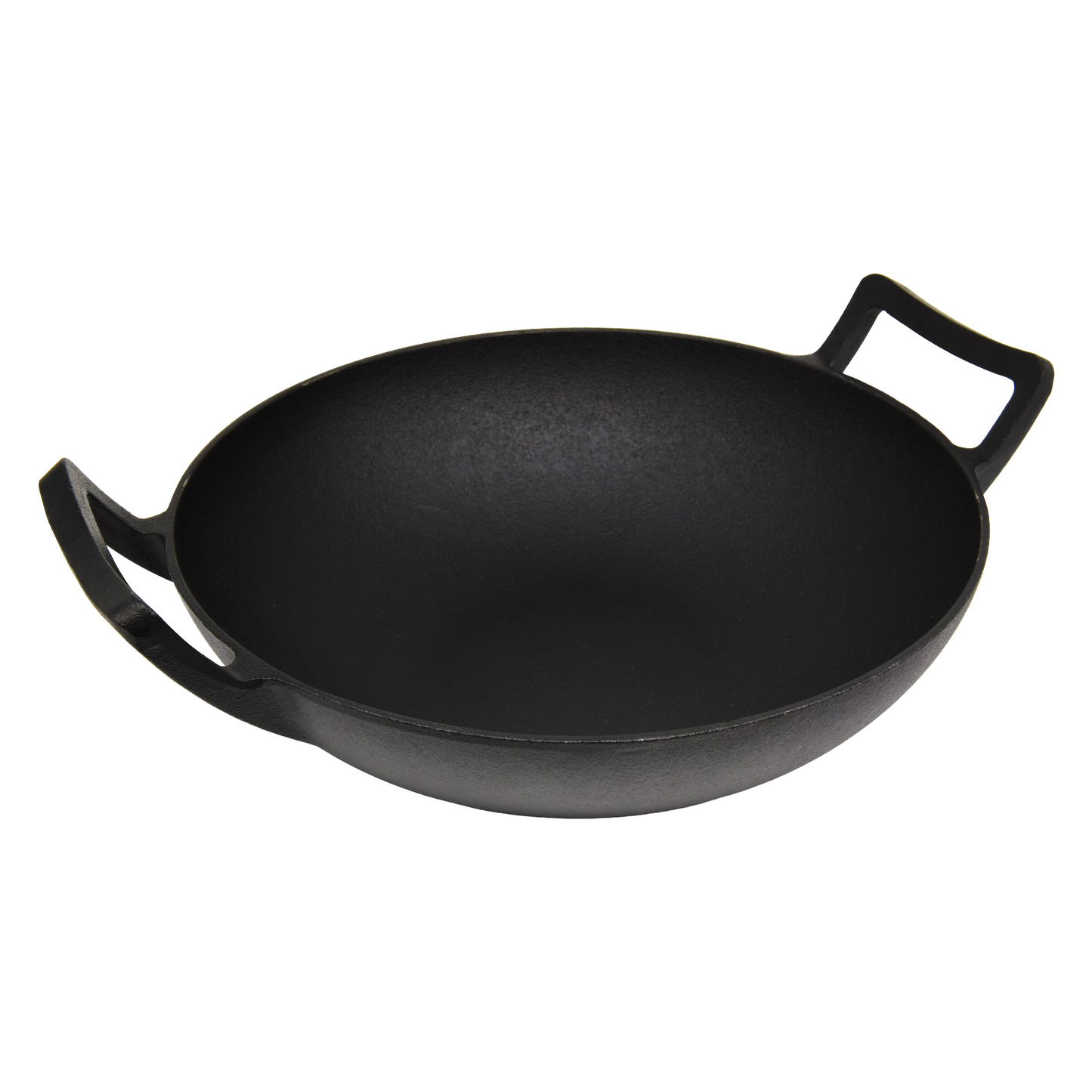 CuisiLand 12” Pre-Seasoned Cast Iron Wok