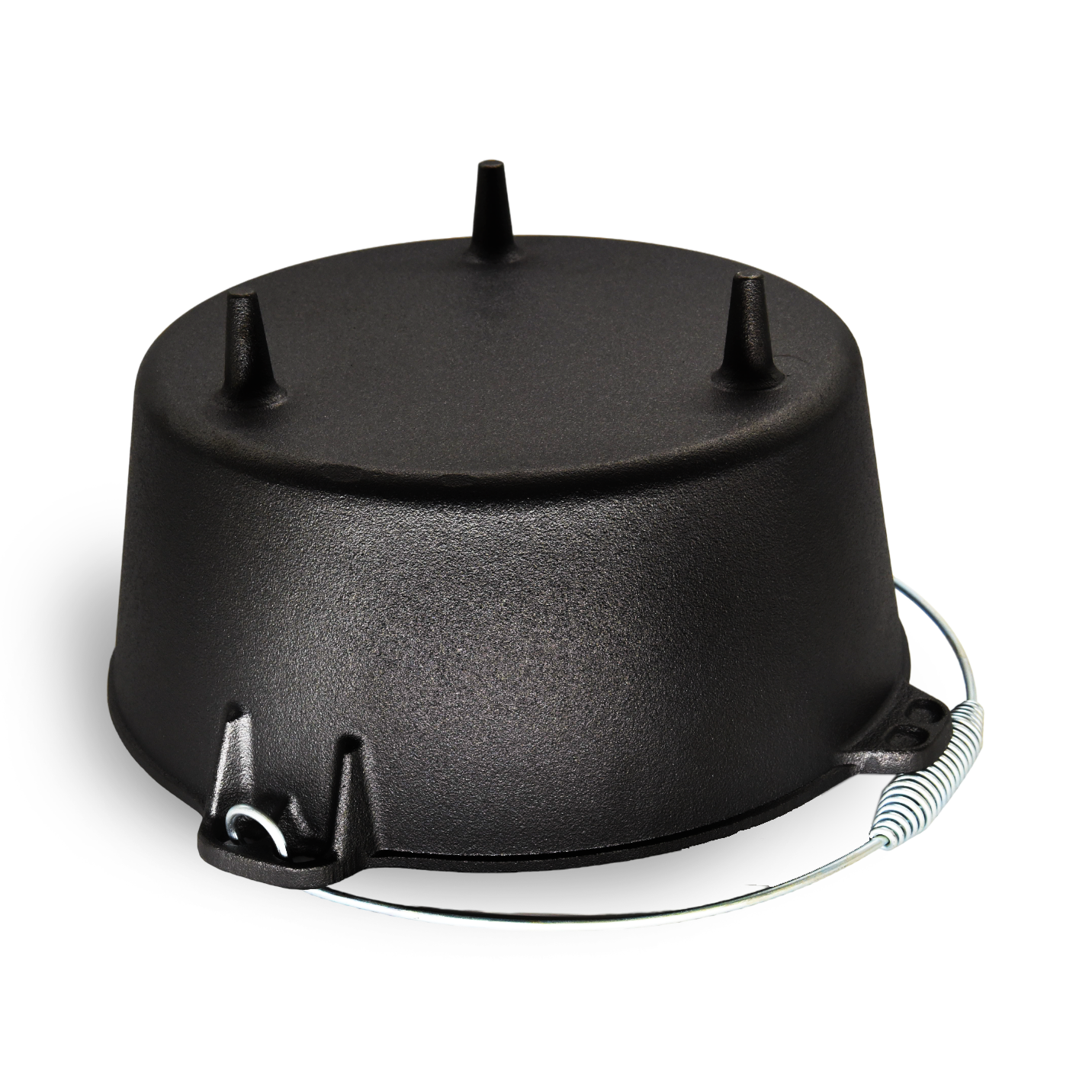 9QT Pre-seasoned Dutch Oven - Lip Lid, Tripod Legs