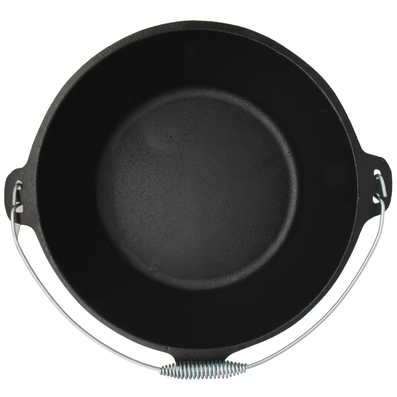 16QT Pre-seasoned Dutch Oven - Lip Lid, No Legs