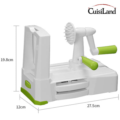 Cuisiland 5-in-1 Spiralizer Vegetable Slicer
