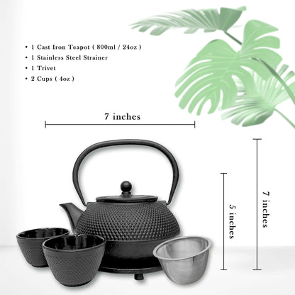 Nail-head set with 2 cups 800ml (27oz)