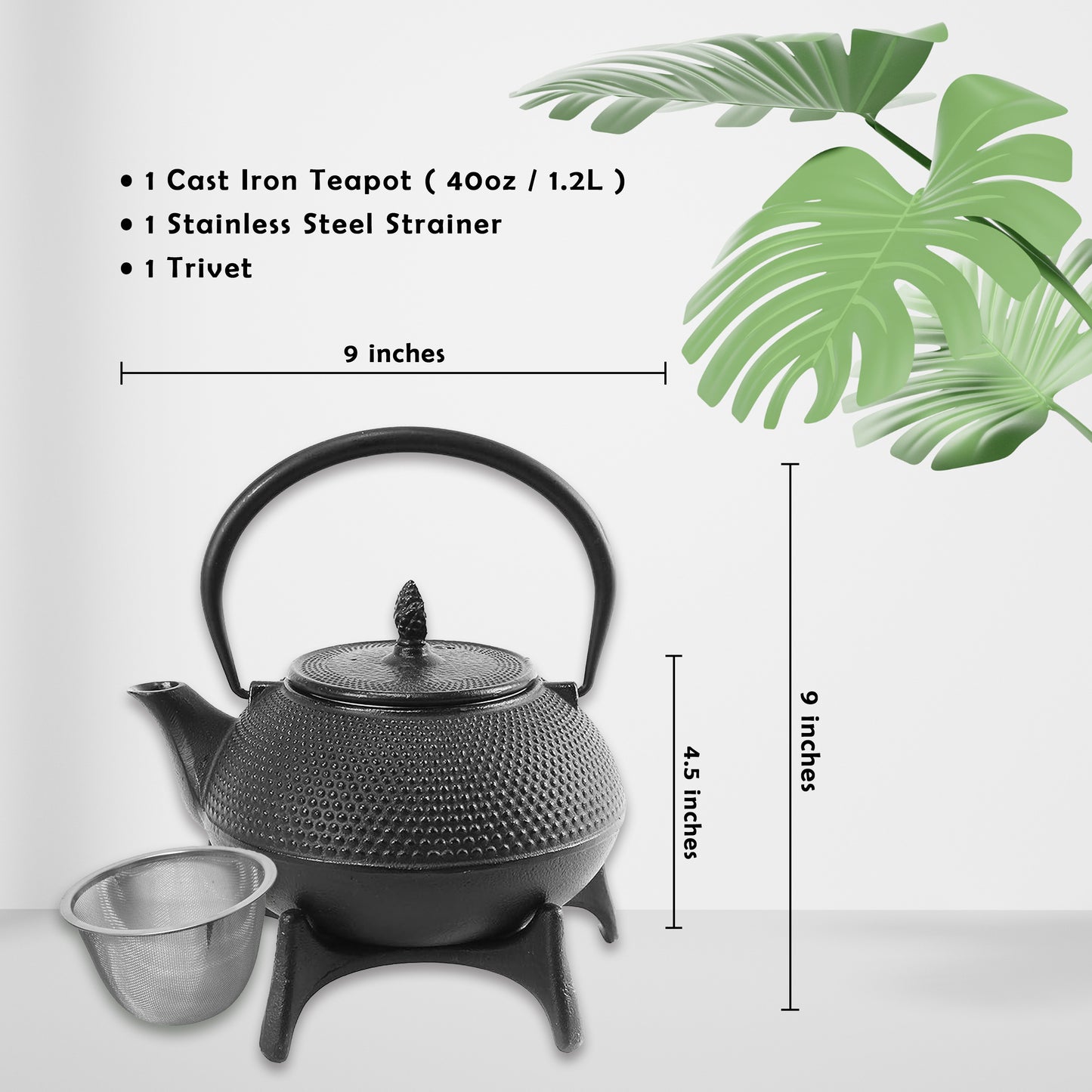 Nail-head set 1.2 liter (40oz)