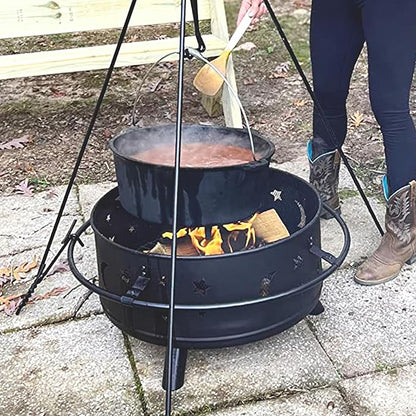 20QT Pre-seasoned Dutch Oven - Lip Lid