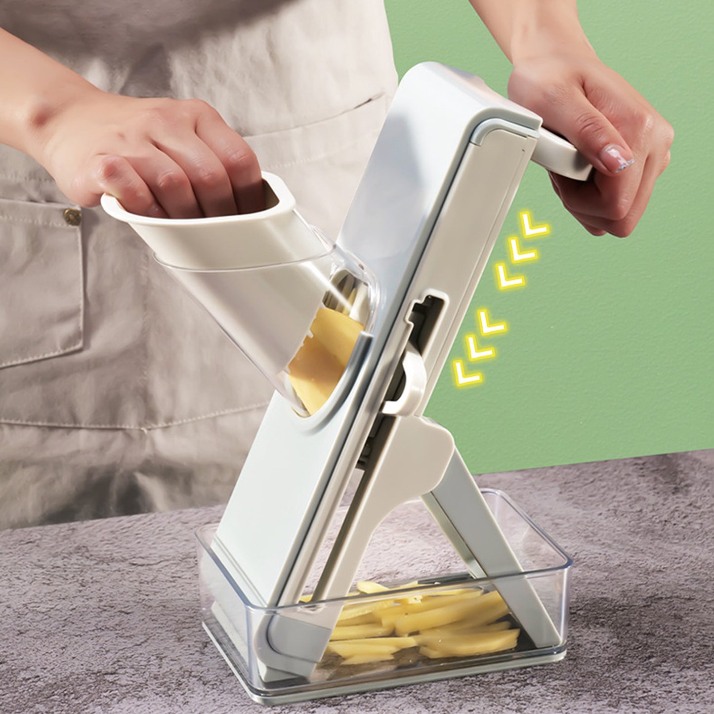 Cuisiland 600ML Multi-Function Safety Slicer with Container