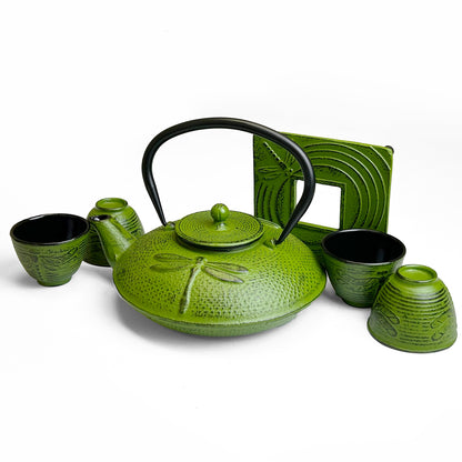 Dragonfly set with 4 cups 1.1 liter (37oz)