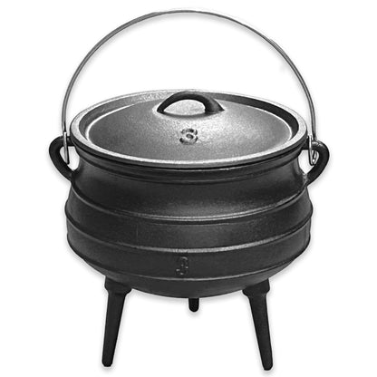 Pre-seasoned Potjieko 8.6qt