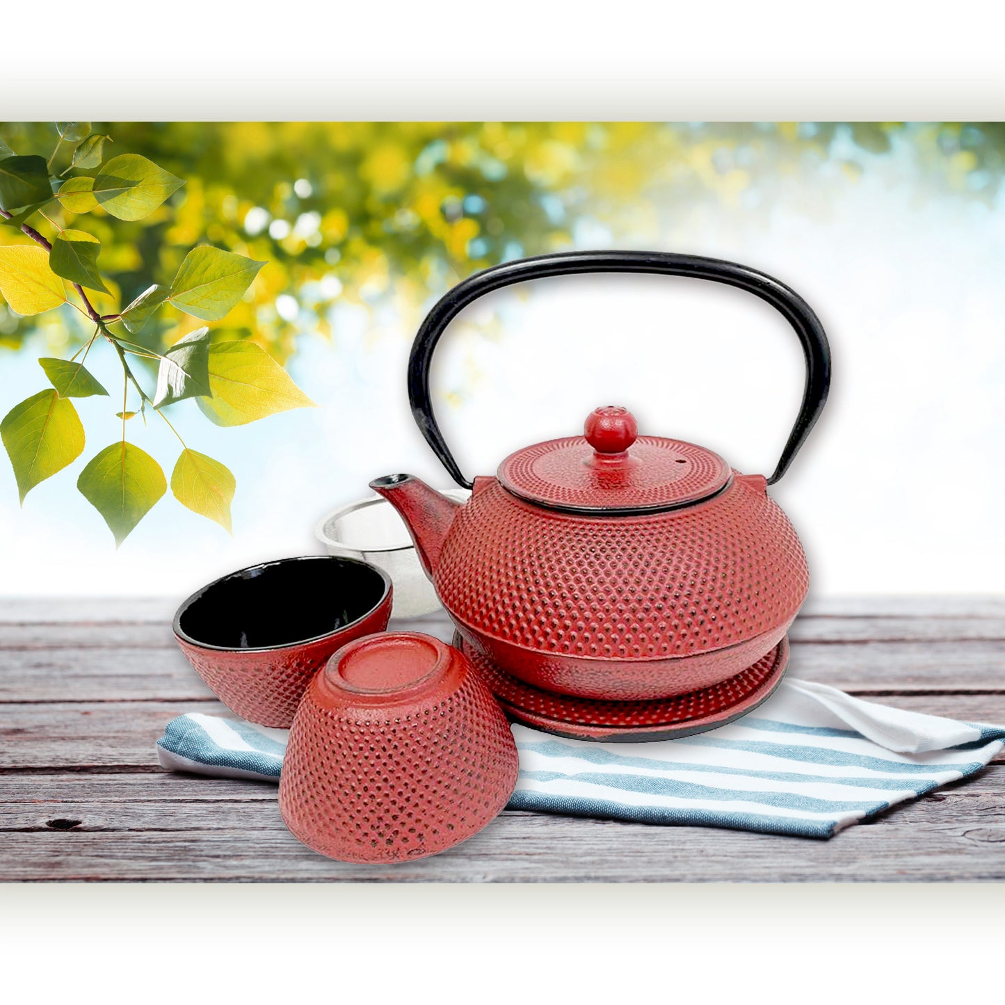 Nail-head set with 2 cups 800ml (27oz)