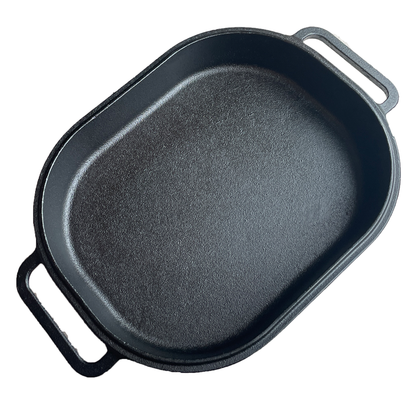 Base Pan for Cuisiland Large Heavy Duty Cast Iron Bread & Loaf Pan
