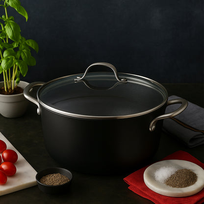 Cuisiland 7QT/11.5'' Honeycomb Cast Iron Casserole with Lid