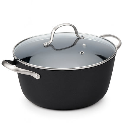 Cuisiland 7QT/11.5'' Honeycomb Cast Iron Casserole with Lid