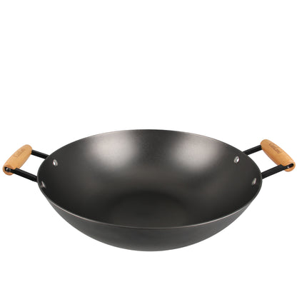 Cuisiland 14” Nitrided Cast Iron Wok