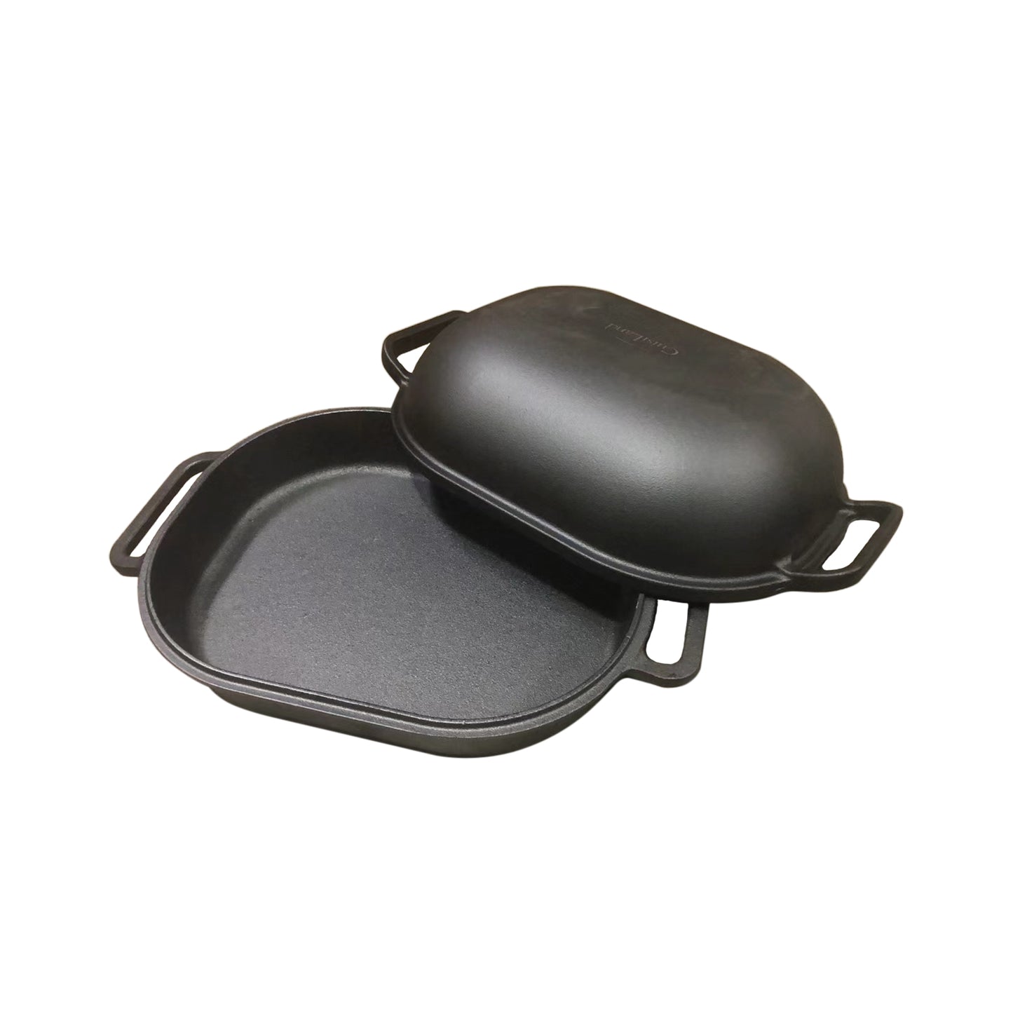 Base Pan for Cuisiland Large Heavy Duty Cast Iron Bread & Loaf Pan
