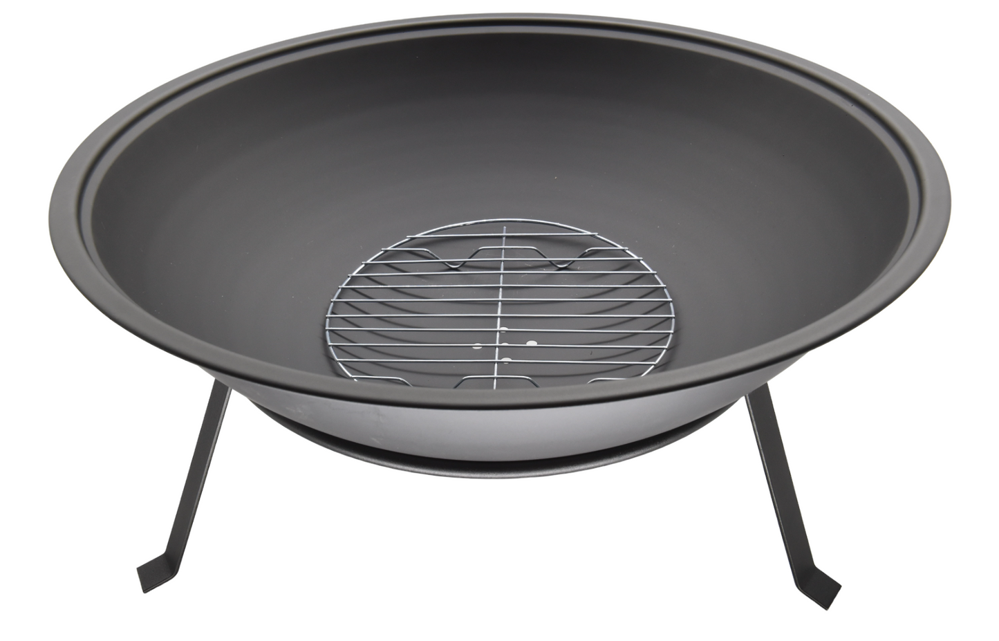 23.6" Portable Fire Pit Bowl - Tripod Legs