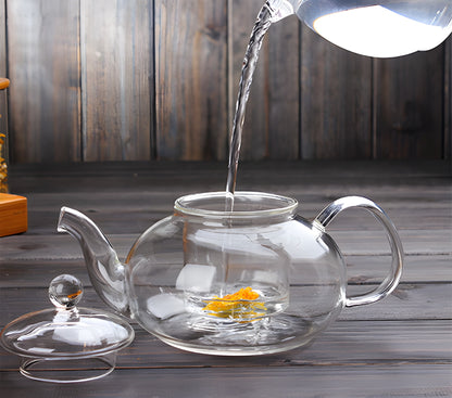Borosilicate Glass Teapot (800-1000 ml)