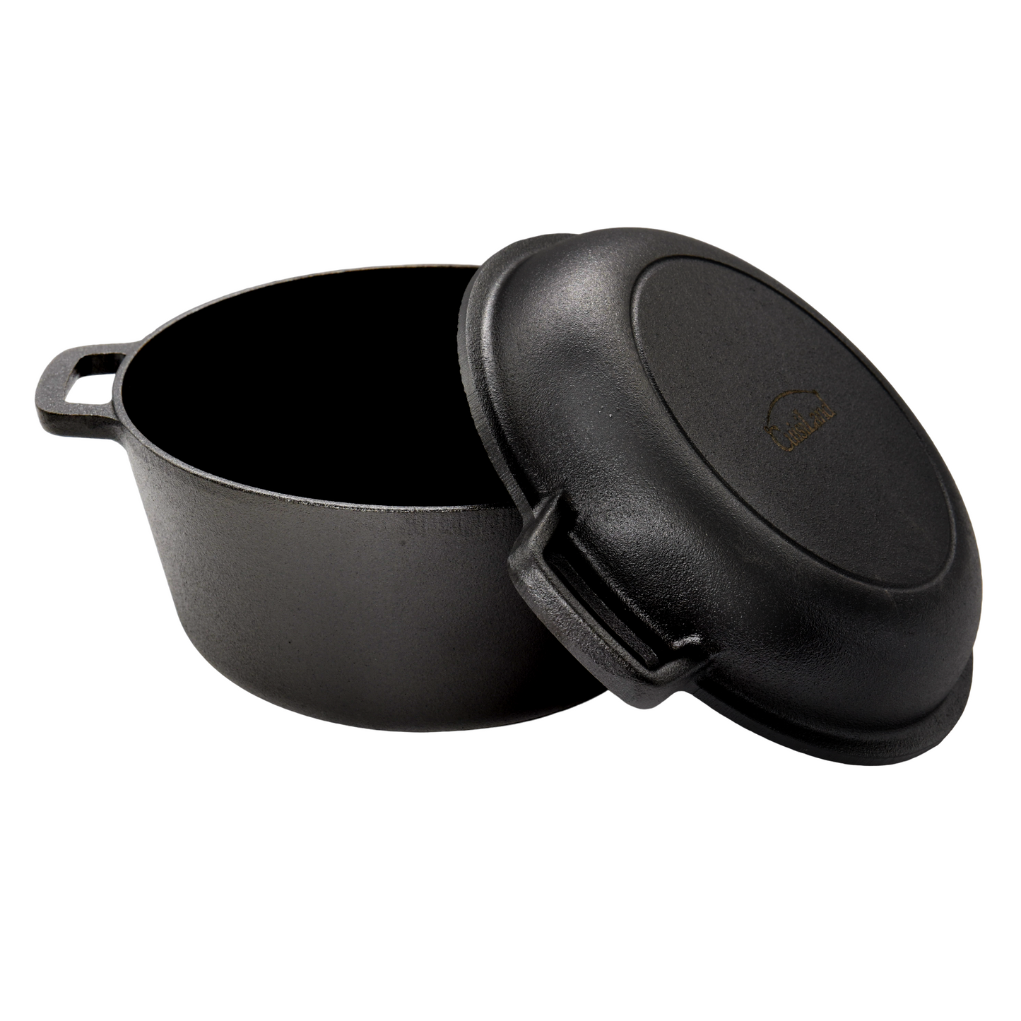 Pre-Seasoned Combo Cooker 5QT Dutch Oven With 10.25" Skillet Lid