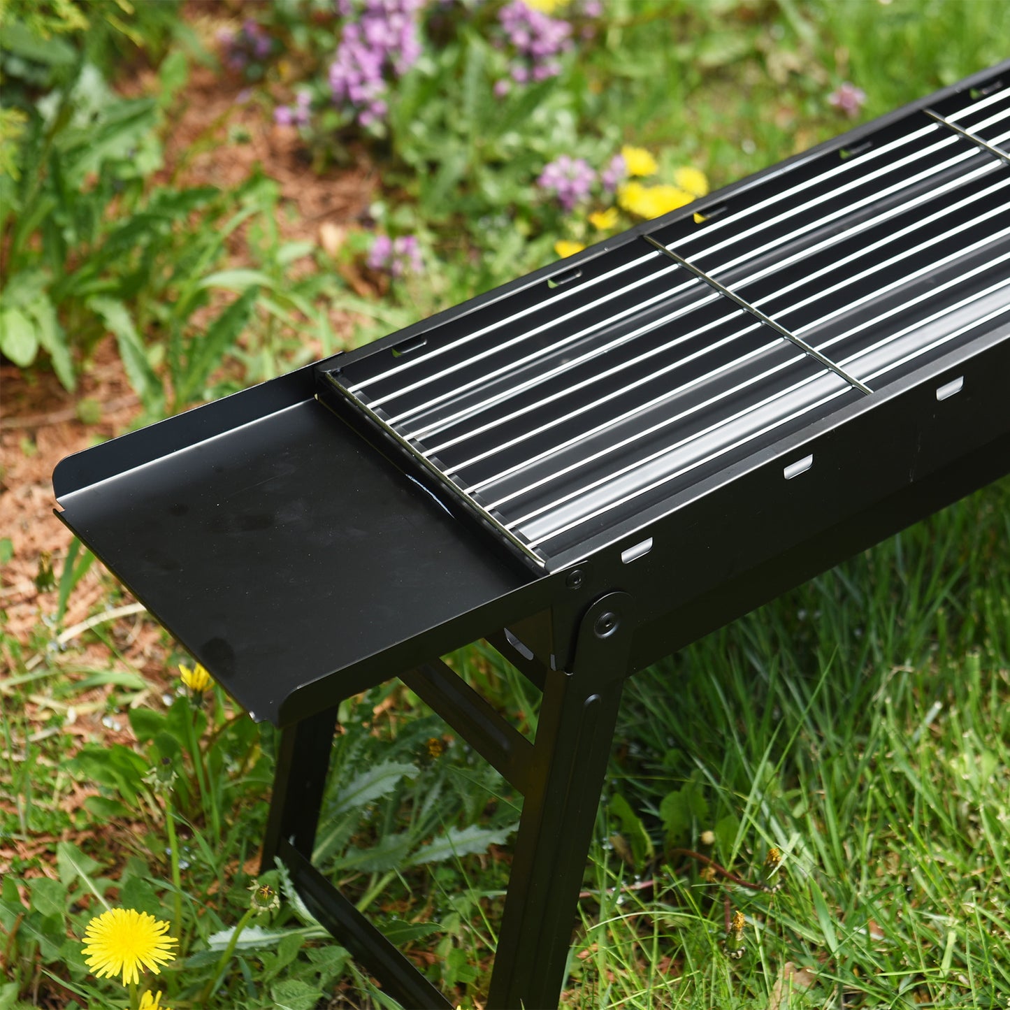 34.5" Charcoal Outdoor Portable Folding BBQ Mini-Grill