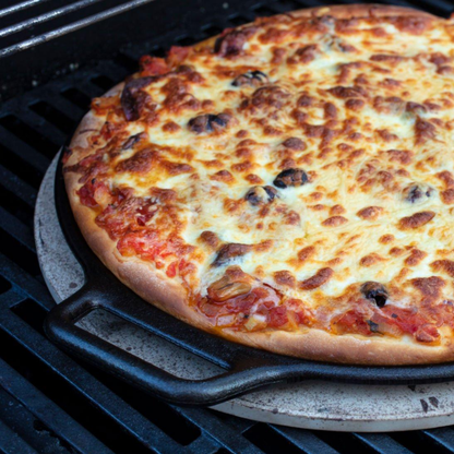 Pre-seasoned pizza and baking pan, 13.5" (35cm)