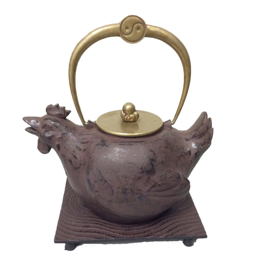 Chinese Zodiac Animal Cast Iron Teapot