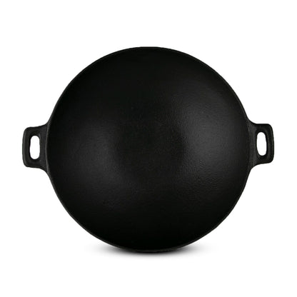 (OLD) Pre-seasoned wok with lid, DIA 12"