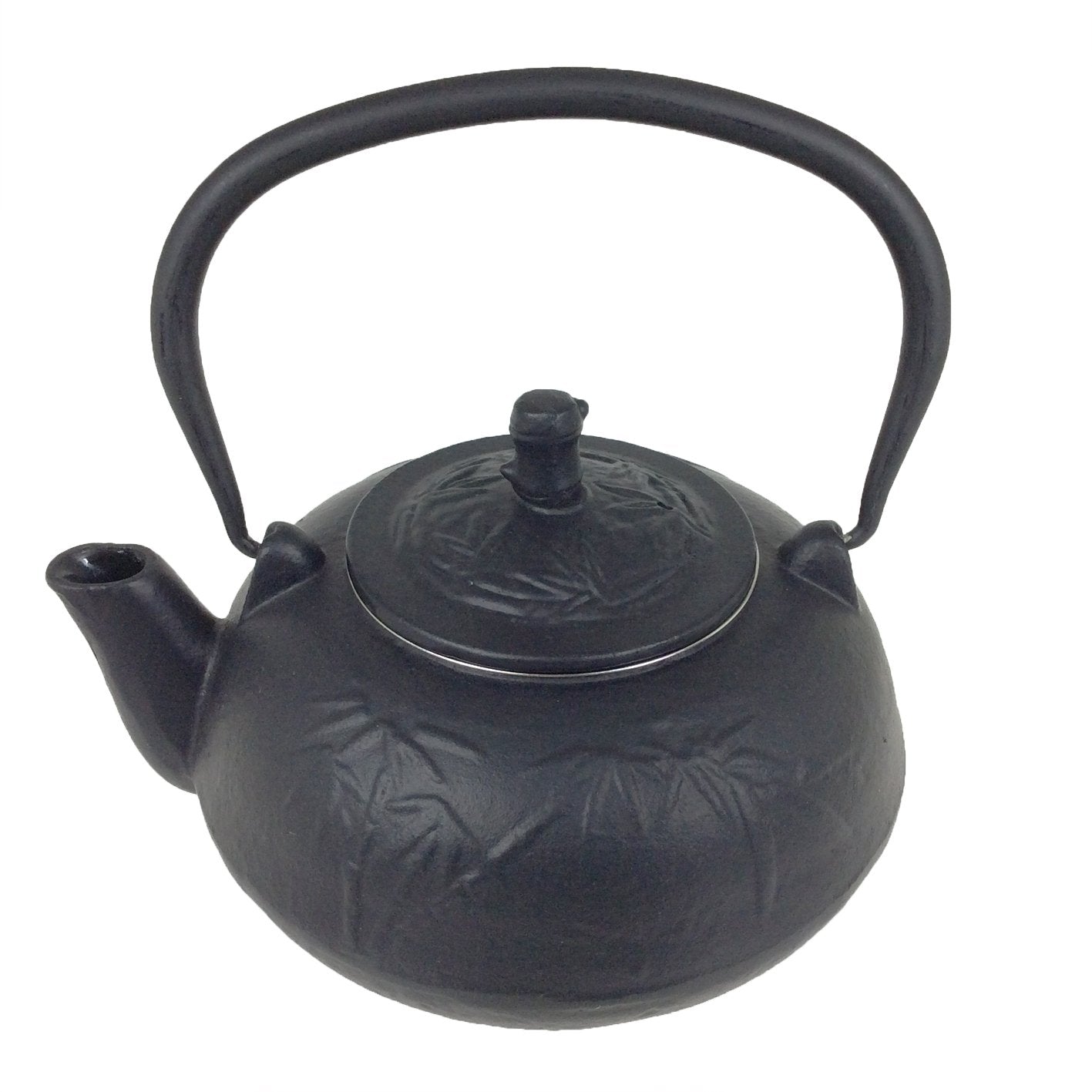 Bamboo Cast Iron Teapot